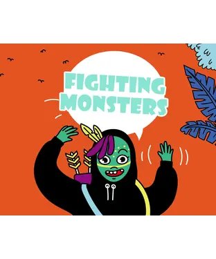 書封 Fighting Monsters